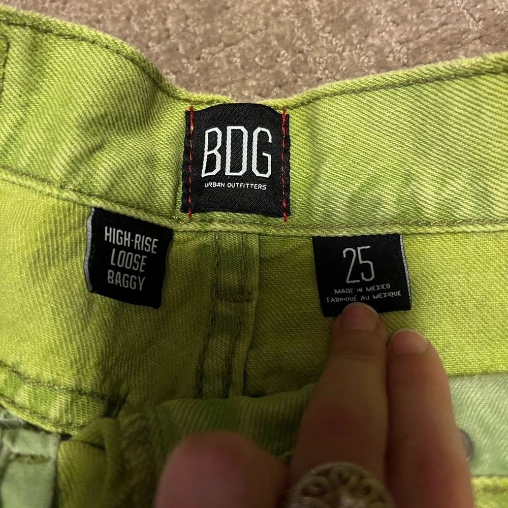 Green BDG Jeans from Urban outfitters